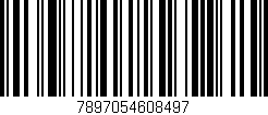 Código de barras (EAN, GTIN, SKU, ISBN): '7897054608497'