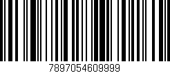 Código de barras (EAN, GTIN, SKU, ISBN): '7897054609999'