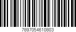 Código de barras (EAN, GTIN, SKU, ISBN): '7897054610803'