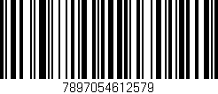 Código de barras (EAN, GTIN, SKU, ISBN): '7897054612579'