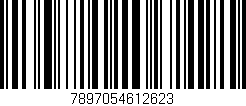 Código de barras (EAN, GTIN, SKU, ISBN): '7897054612623'
