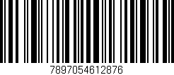 Código de barras (EAN, GTIN, SKU, ISBN): '7897054612876'