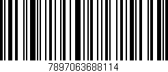 Código de barras (EAN, GTIN, SKU, ISBN): '7897063688114'