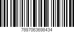 Código de barras (EAN, GTIN, SKU, ISBN): '7897063698434'