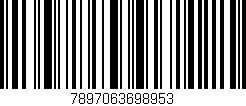 Código de barras (EAN, GTIN, SKU, ISBN): '7897063698953'