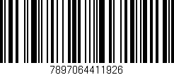 Código de barras (EAN, GTIN, SKU, ISBN): '7897064411926'