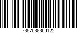 Código de barras (EAN, GTIN, SKU, ISBN): '7897068800122'