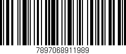 Código de barras (EAN, GTIN, SKU, ISBN): '7897068911989'