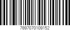 Código de barras (EAN, GTIN, SKU, ISBN): '7897070109152'