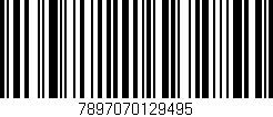 Código de barras (EAN, GTIN, SKU, ISBN): '7897070129495'