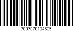 Código de barras (EAN, GTIN, SKU, ISBN): '7897070134635'