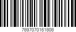 Código de barras (EAN, GTIN, SKU, ISBN): '7897070161808'