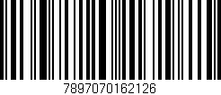 Código de barras (EAN, GTIN, SKU, ISBN): '7897070162126'