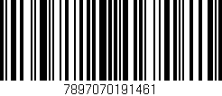 Código de barras (EAN, GTIN, SKU, ISBN): '7897070191461'