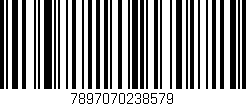 Código de barras (EAN, GTIN, SKU, ISBN): '7897070238579'