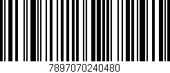 Código de barras (EAN, GTIN, SKU, ISBN): '7897070240480'