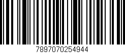 Código de barras (EAN, GTIN, SKU, ISBN): '7897070254944'