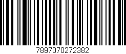 Código de barras (EAN, GTIN, SKU, ISBN): '7897070272382'
