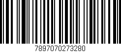 Código de barras (EAN, GTIN, SKU, ISBN): '7897070273280'