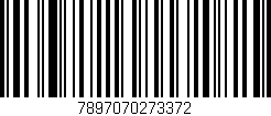 Código de barras (EAN, GTIN, SKU, ISBN): '7897070273372'