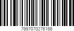 Código de barras (EAN, GTIN, SKU, ISBN): '7897070276168'