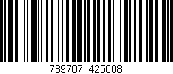 Código de barras (EAN, GTIN, SKU, ISBN): '7897071425008'