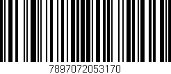 Código de barras (EAN, GTIN, SKU, ISBN): '7897072053170'