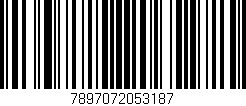 Código de barras (EAN, GTIN, SKU, ISBN): '7897072053187'