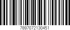 Código de barras (EAN, GTIN, SKU, ISBN): '7897072130451'