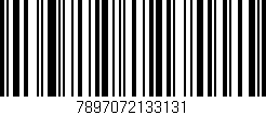 Código de barras (EAN, GTIN, SKU, ISBN): '7897072133131'