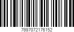 Código de barras (EAN, GTIN, SKU, ISBN): '7897072176152'