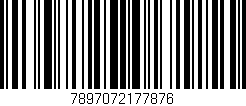 Código de barras (EAN, GTIN, SKU, ISBN): '7897072177876'