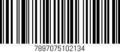 Código de barras (EAN, GTIN, SKU, ISBN): '7897075102134'