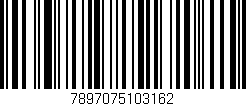Código de barras (EAN, GTIN, SKU, ISBN): '7897075103162'