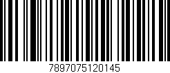 Código de barras (EAN, GTIN, SKU, ISBN): '7897075120145'