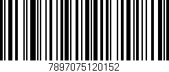 Código de barras (EAN, GTIN, SKU, ISBN): '7897075120152'