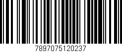 Código de barras (EAN, GTIN, SKU, ISBN): '7897075120237'