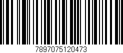Código de barras (EAN, GTIN, SKU, ISBN): '7897075120473'