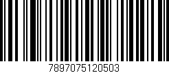 Código de barras (EAN, GTIN, SKU, ISBN): '7897075120503'