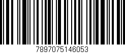 Código de barras (EAN, GTIN, SKU, ISBN): '7897075146053'