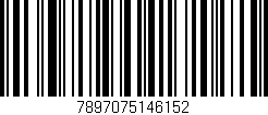 Código de barras (EAN, GTIN, SKU, ISBN): '7897075146152'