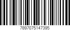 Código de barras (EAN, GTIN, SKU, ISBN): '7897075147395'