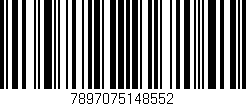 Código de barras (EAN, GTIN, SKU, ISBN): '7897075148552'