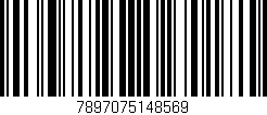 Código de barras (EAN, GTIN, SKU, ISBN): '7897075148569'