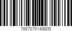 Código de barras (EAN, GTIN, SKU, ISBN): '7897075148606'