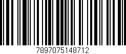 Código de barras (EAN, GTIN, SKU, ISBN): '7897075148712'