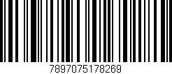 Código de barras (EAN, GTIN, SKU, ISBN): '7897075178269'