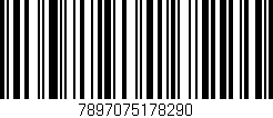 Código de barras (EAN, GTIN, SKU, ISBN): '7897075178290'