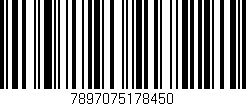 Código de barras (EAN, GTIN, SKU, ISBN): '7897075178450'
