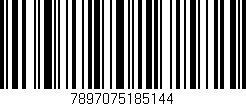 Código de barras (EAN, GTIN, SKU, ISBN): '7897075185144'